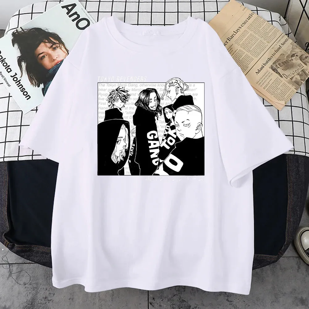 Tokyo Revengers Anime Harajuku T-Shirts