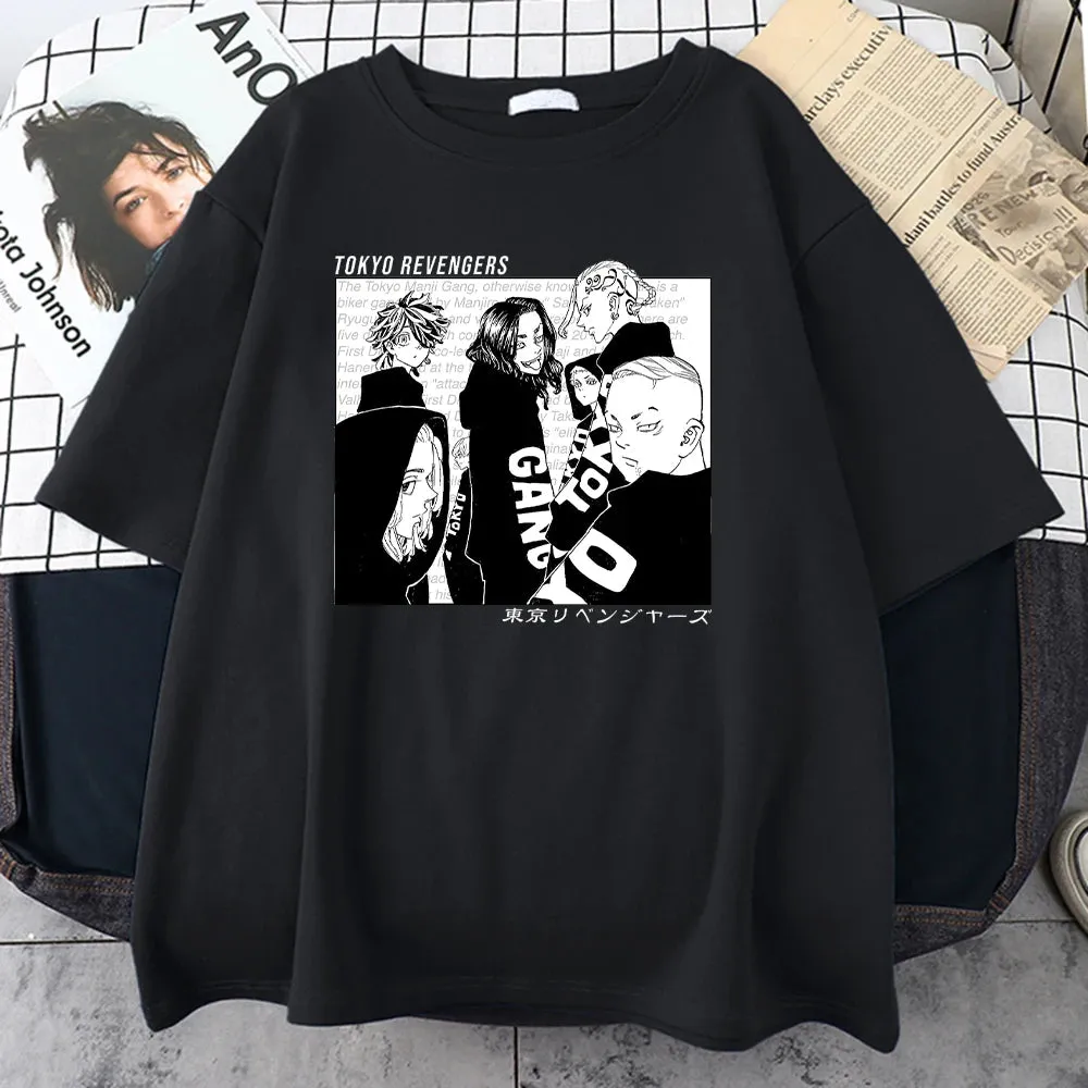 Tokyo Revengers Anime Harajuku T-Shirts