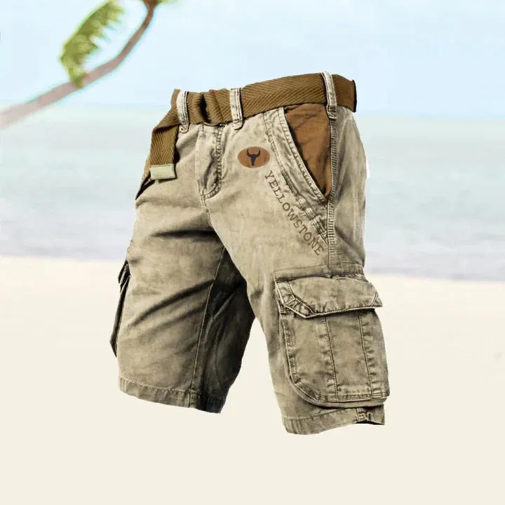 Travis - Durable Cargo Shorts for Men