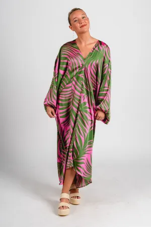 Tropical flowy maxi dress flamingo rio