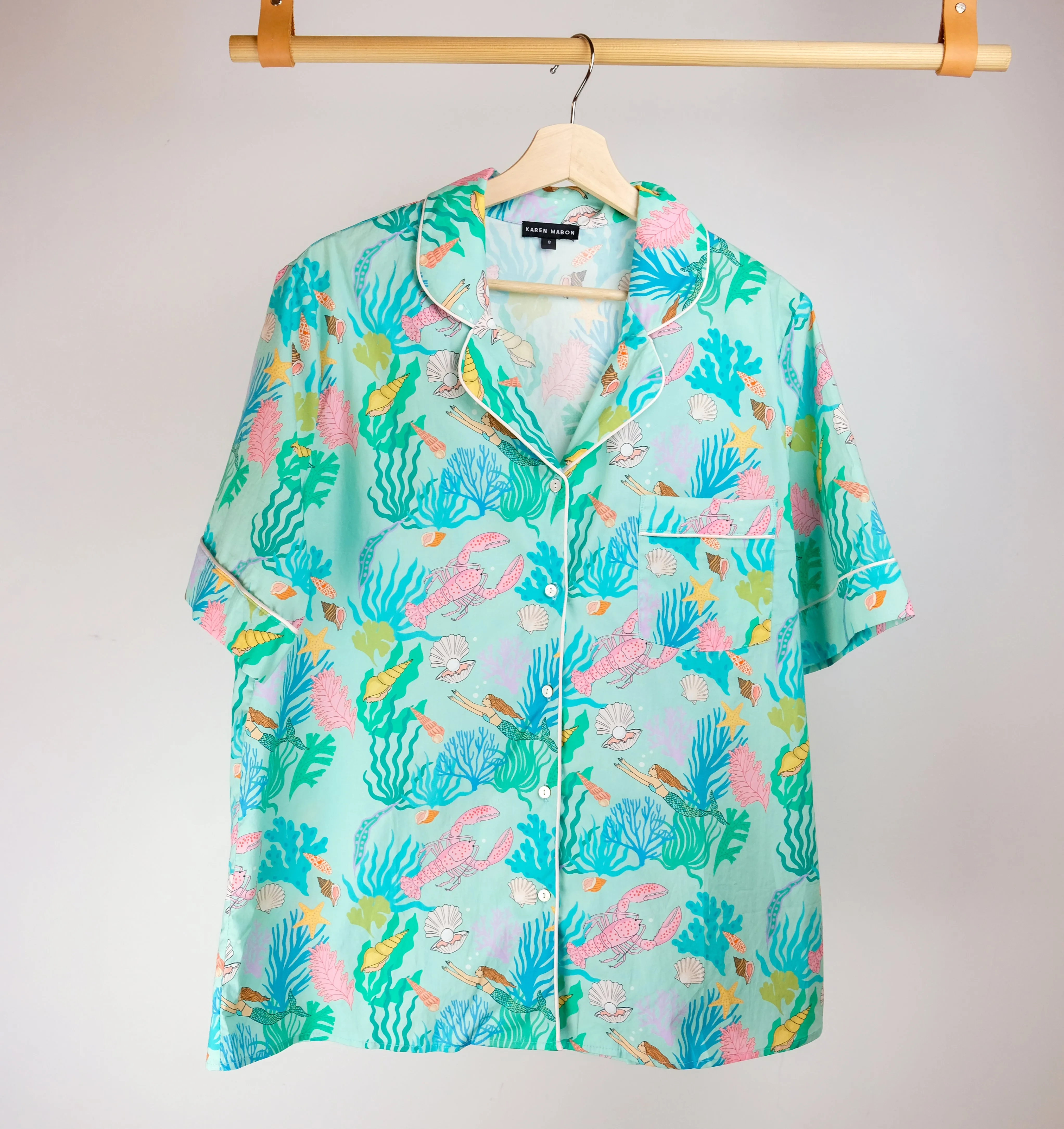 Under the sea short cotton pyjamas
