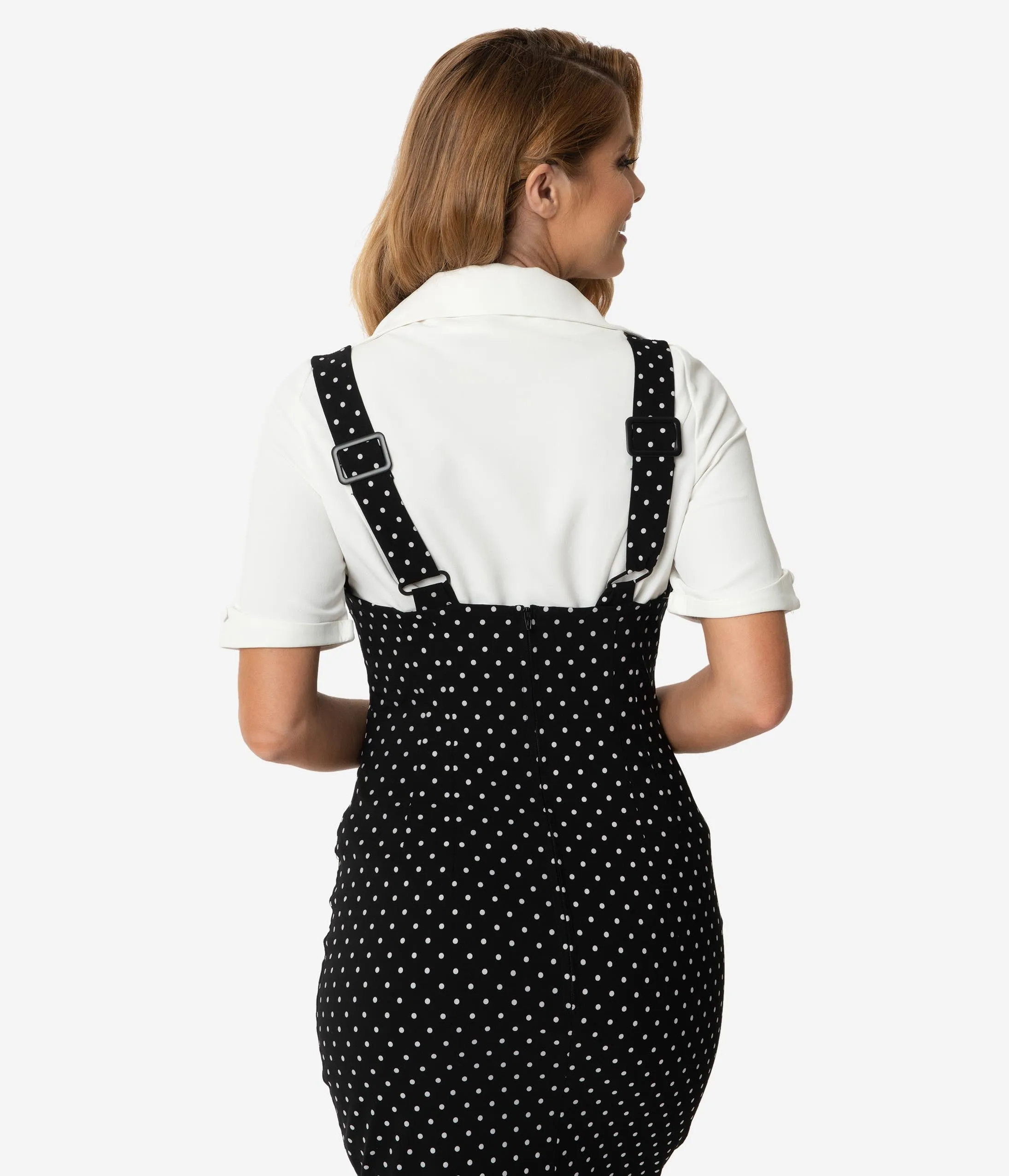Unique Vintage 1940s White Button Up Short Sleeve Coco Top