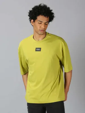 UrGear Solid Men Round Neck Green T-shirt