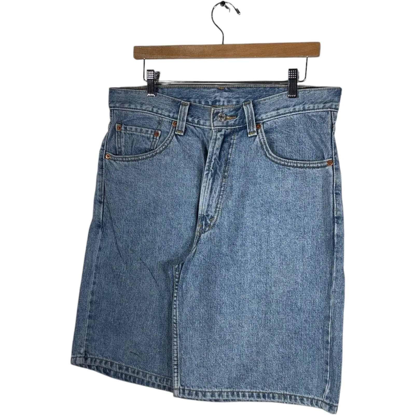 Vintage Levis 550 Relaxed Fit Denim Shorts 34