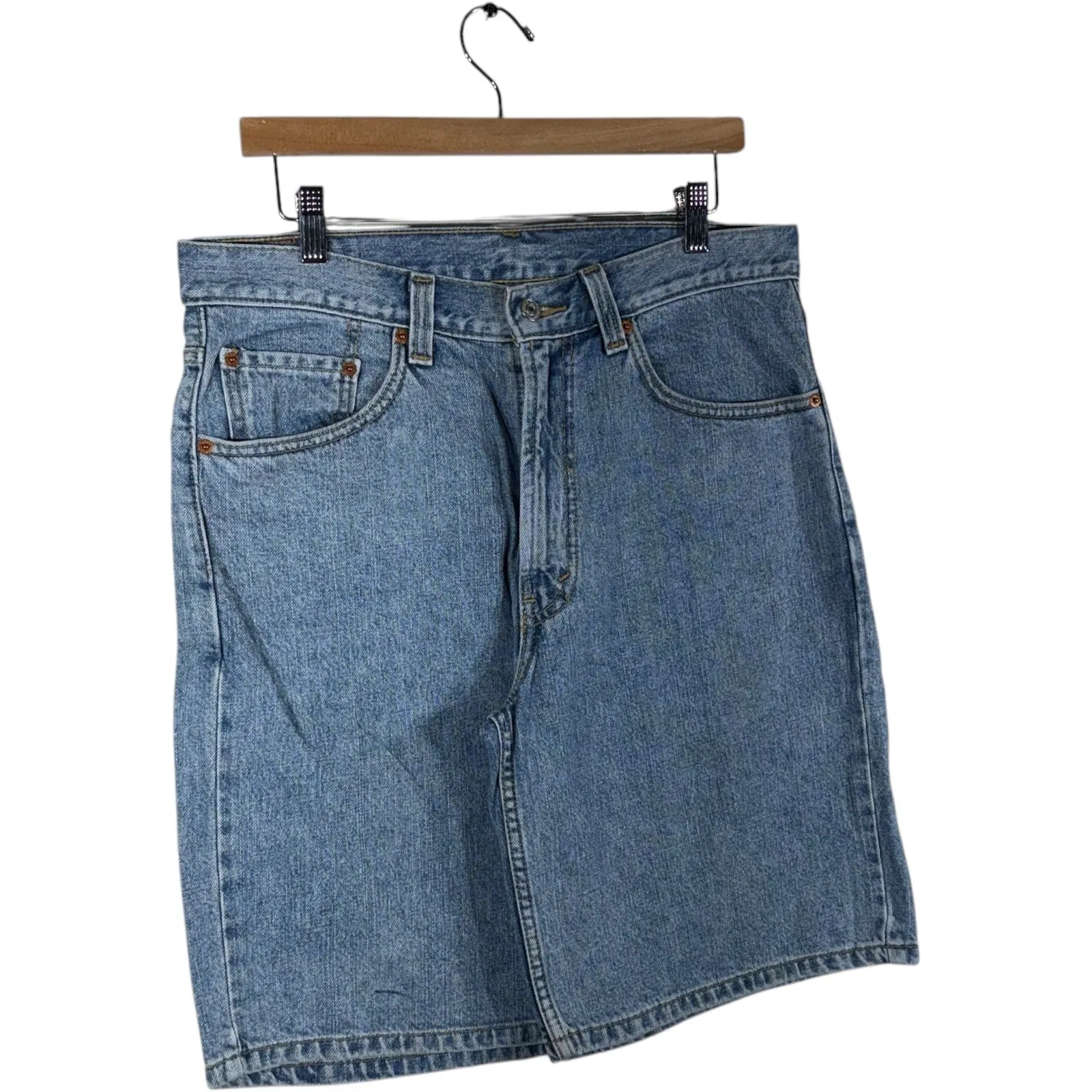 Vintage Levis 550 Relaxed Fit Denim Shorts 34