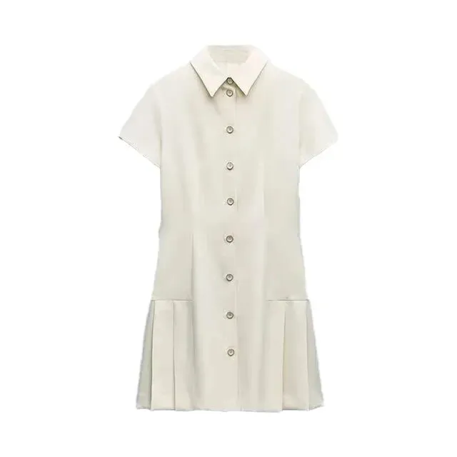 Wenkouban-Christmas Thanksgiving Gift New Year's Eve Dress party look inspos back to school dress  Mini Shirt Dress