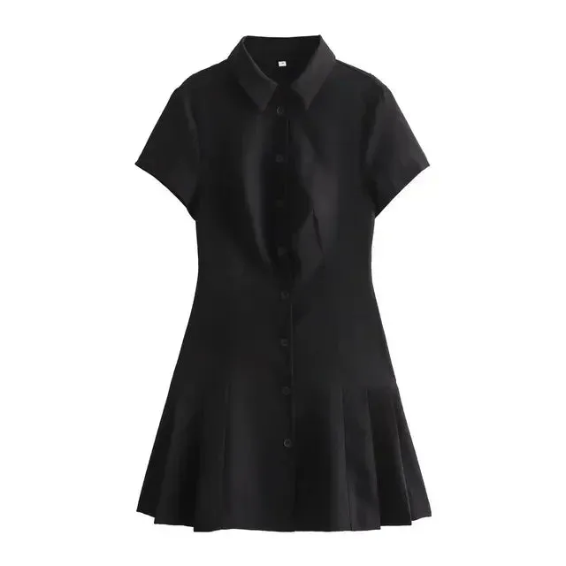 Wenkouban-Christmas Thanksgiving Gift New Year's Eve Dress party look inspos back to school dress  Mini Shirt Dress