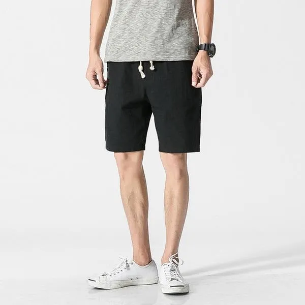 West Louis Cotton Linen Summer Shorts