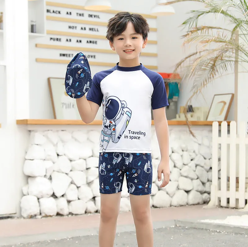 Wholesale Kids Split Quick Dry Swimwear