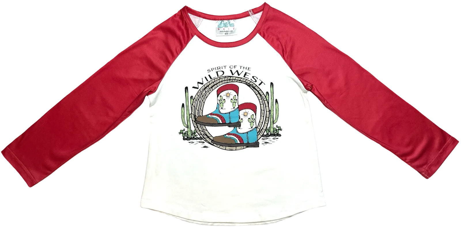 Wild West Long Sleeve Shirt Toddler (2T-5T)