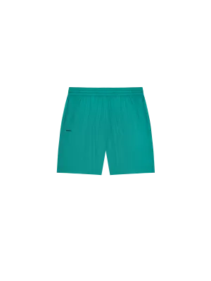 Womens DNA Recycled Nylon Shorts—scarab teal